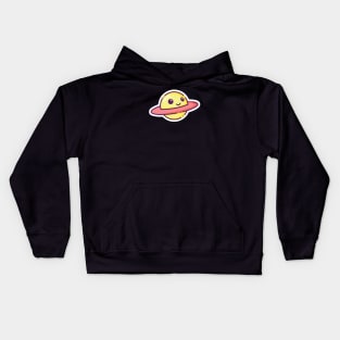 Kawaii Saturn Kids Hoodie